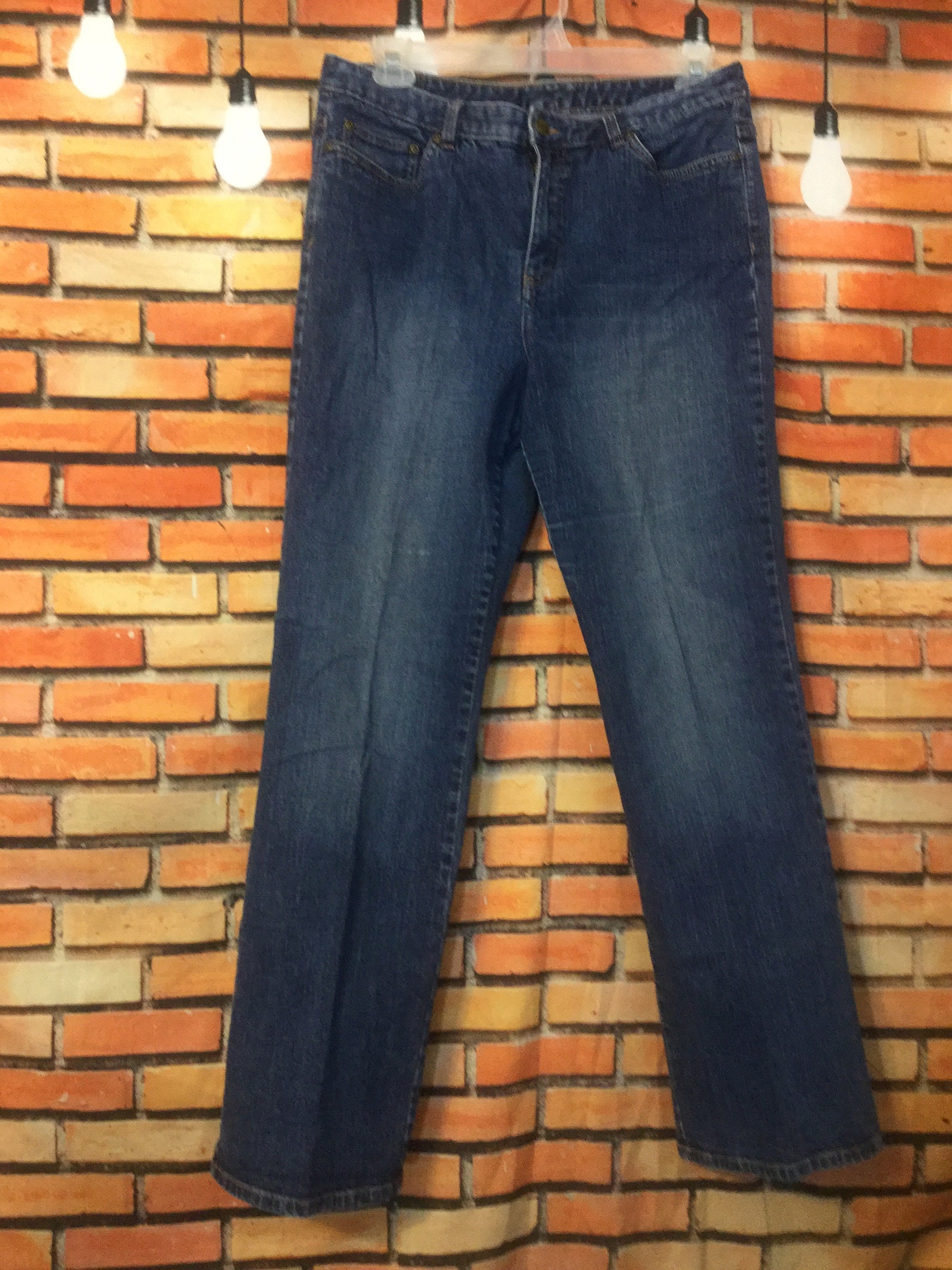 L.L Bean Womens Jeans Size 16 M/T Vintage L.L. Bean Tall Etsy