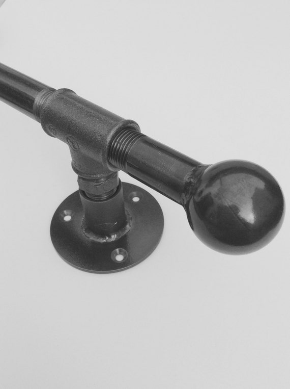 Iron Curtain Pole Any Size Steampunk Industrial Etsy