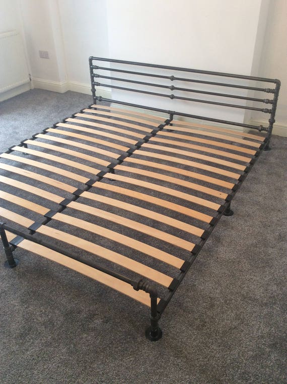 Hand Made Metal Bed Frame Single Double King Super King Size Etsy