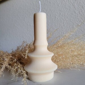 GENNIE... shaped soy wax candle bubble sculptural candle decorative aesthetic home decor modern image candle figure shape trendy candles