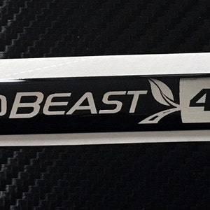 Gel Coated (Domed) FORD ECOBEAST 4WD emblem overlays: Explorer, Escape