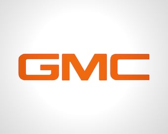 PRECUT GMC Sierra Gel Coated (Domed), emblem overlay, compatible with GMC Sierra  2007-2023 emblems- No Trimming! (Solid colors)