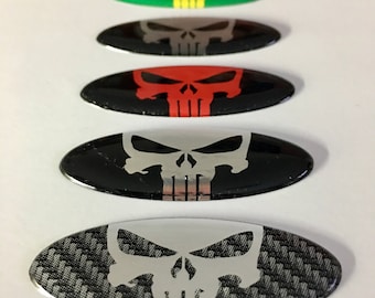 GEL COATED Ford emblem overlays: Zoomed Punisher 3M™ F-150,Super Duty, Focus, Fiesta, Fusion, Edge,Escape, Taurus SHO, Explorer