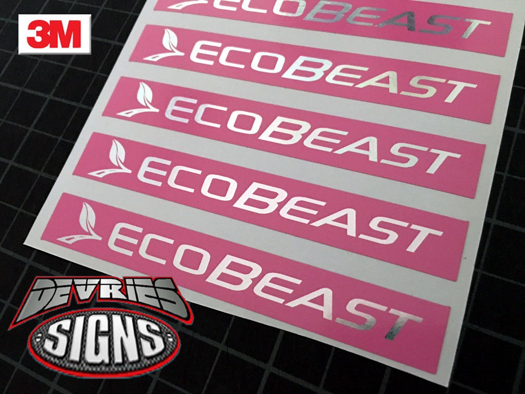 Uncoated Ford Ecobeast Ecobeauty or Twin Turbo: 2 Emblem - Etsy