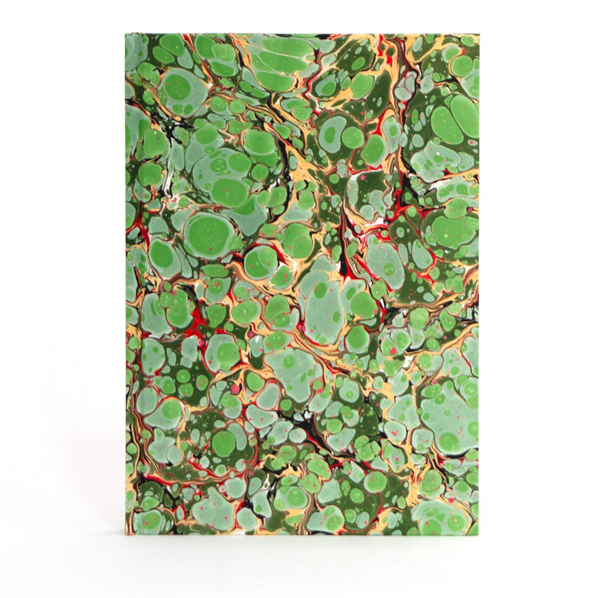A5 Marbled Journal - Green Stone