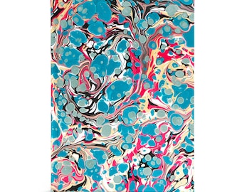 A5 Marbled Journal - Abalone Stone