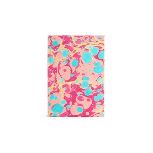 Pocket Marbled Journal - Pastels Stone