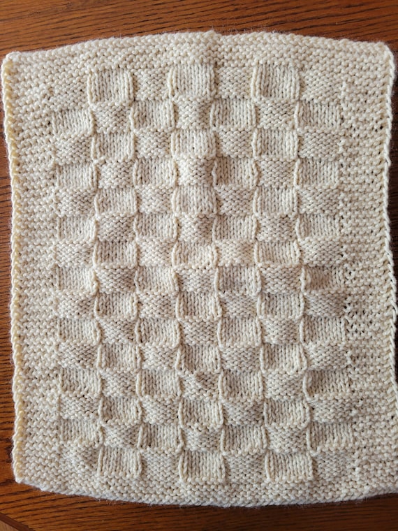 Hand Knit Baby Doll Blanket Handmade/doll House Blanket /doll Etsy