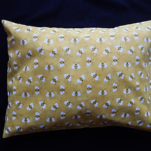 Bee Colorful Pillow Case/ Newborn/Toddler Pillow Case/Children Pillow Case/Kids Pillow Case/Girls Pillow Case/Travel Pillowcase