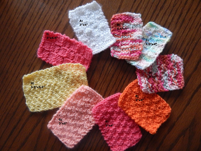 Hand Knit Baby Doll Blanket Colorful Handmade Bed Cover/ Doll House