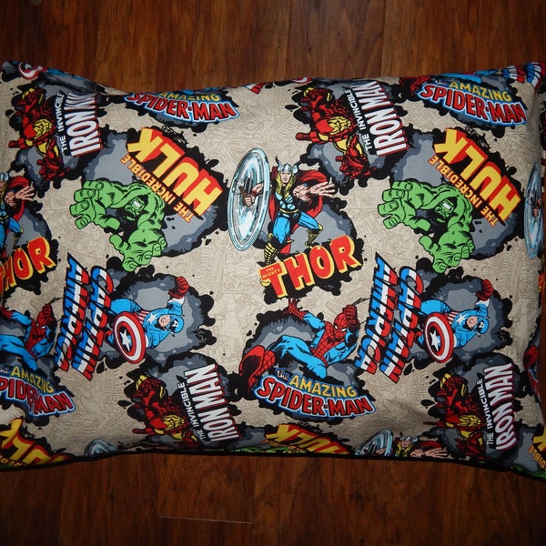 Marvel  Colorful Pillow Case/ Newborn Pillow Case/ Toddler Pillow Case/ Children Pillow Case/ Kids Pillow Case/Boy's  Pillow Case