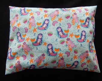 Mermaid Colorful Pillow Case/ Newborn Pillow Case/ Toddler Pillow Case/ Children Pillow Case/ Kids Pillow Case/Girls Pillowcase