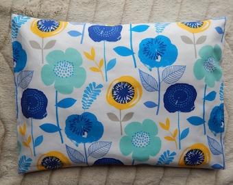 Flower with white backgroud Pillow Case/ Newborn Pillow Case/ Toddler Pillow Case/ Children Pillow Case/ Kids Pillow Case/Girl's Pillow Case
