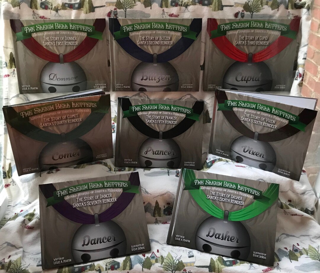 The Sleighbell Letters Complete 8 Book/bell Set - Etsy