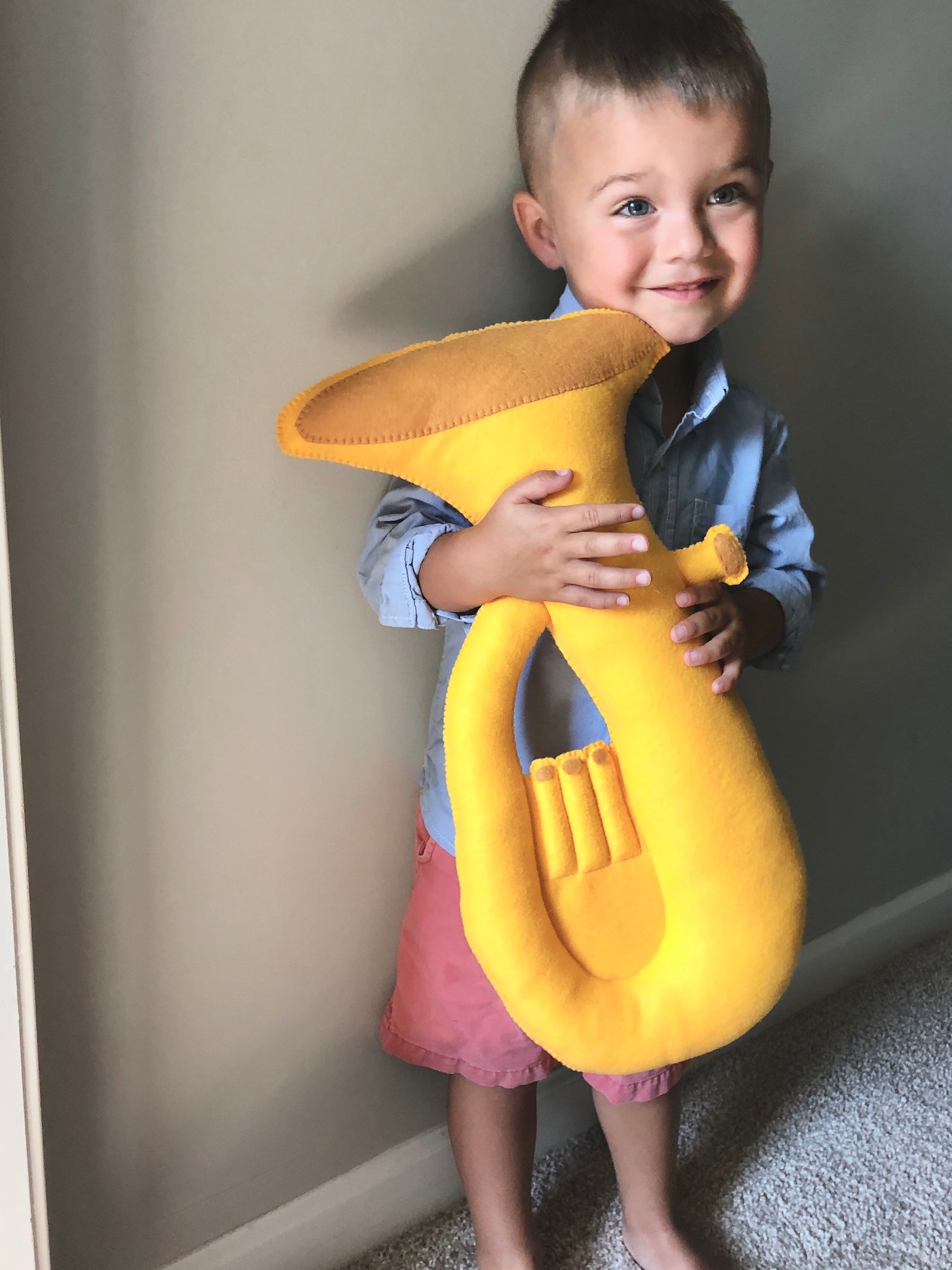 Toy Tuba Baby Tuba Tuba Plush Tuba Stuffed Tuba Felt Etsy