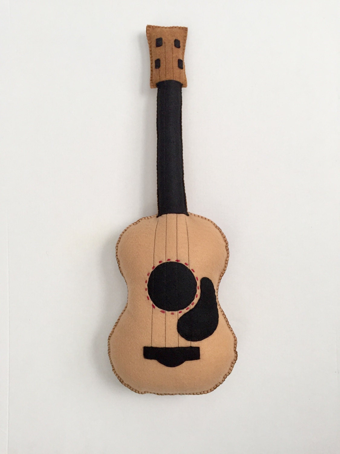 Toy Guitar Plush Guitar Felt Guitar Pretend Play Stuffed Etsy