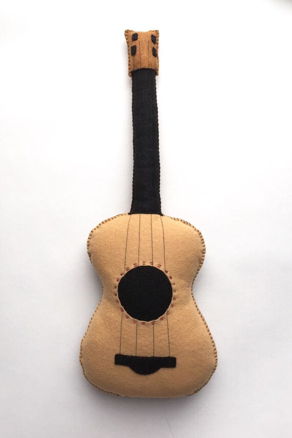 Guitar plush toy deals