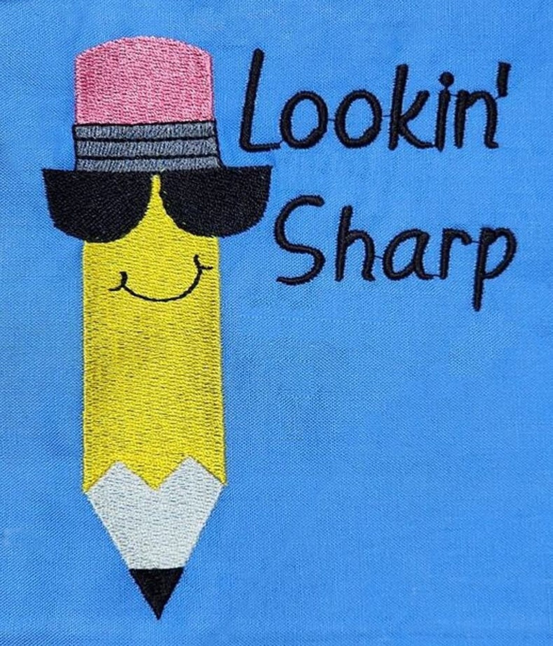 Lookin Sharp Digital File for Machine Embroidery - Etsy