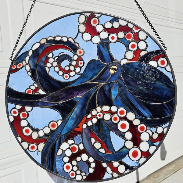 Pulpo de vidriera