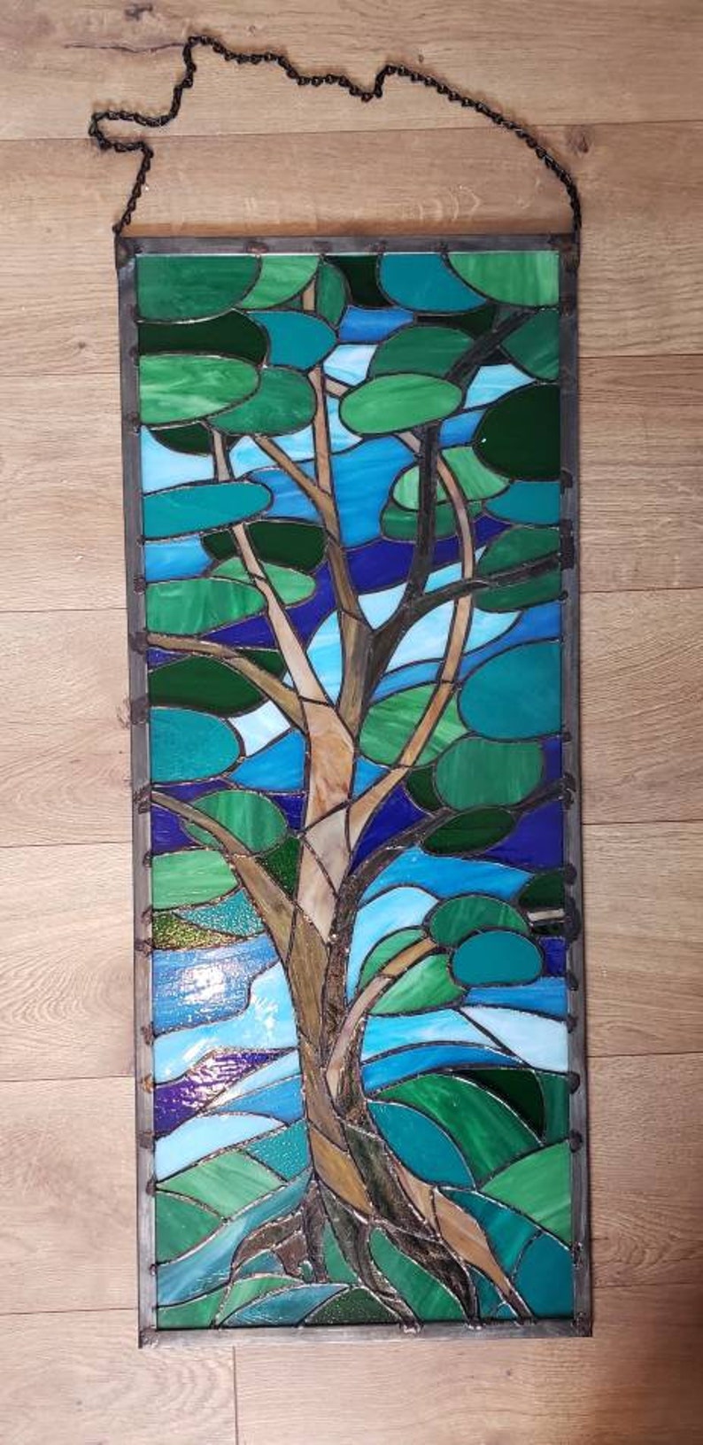Stained Glass California Cypress Etsy