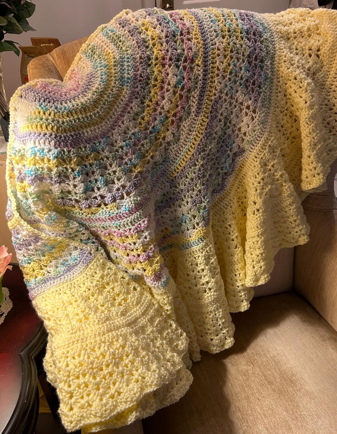 cozy comfort prayer shawl