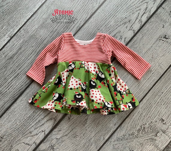 christmas dress size 6
