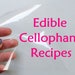 Sabrina reviewed Edible Firm and Soft Cellophane Recipes Package for Cakes