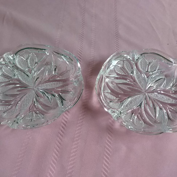 Lead Crystal Dishes Etsy