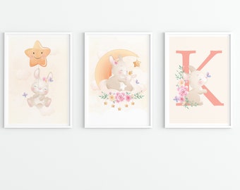 Nursery prints, Playroom decor, Set of 3 prints, Kids printables, Nursery wall art, Set of 3 printable art, Printable decor, kids room decor