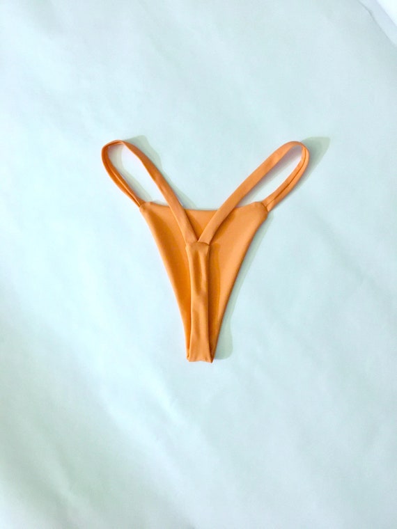 Y Back Micro Thong Bikini Bottom / More Colors Available