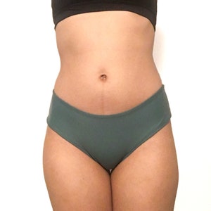 Scrunch Bottom Cheeky Bikini / Low Rise Seamless Bikini Bottom / Boyshorts Bikini / Brazilian Bikini / More Colors Available image 2