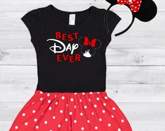 Disney Inspired Minnie Dresses for Infant and Toddler!