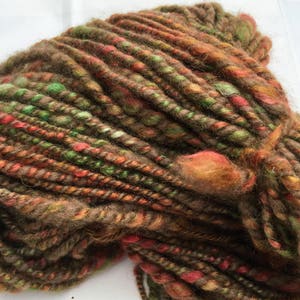 Autumn in Tuscany (2) - Hand Spun, Hand Dyed Alpaca Yarn