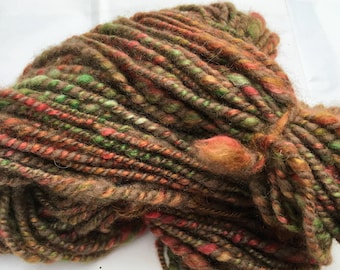 Autumn in Tuscany (2) - Hand Spun, Hand Dyed Alpaca Yarn