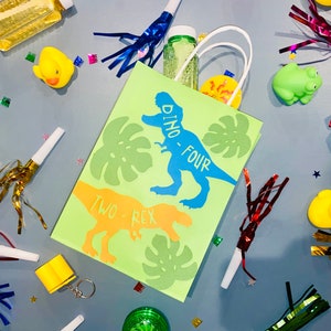 Dinosaur Party Favor Bags