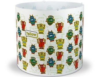 SPARE! Robots Colours Lampshade Drum (Magnetic Set NOT INCLUDED!!)