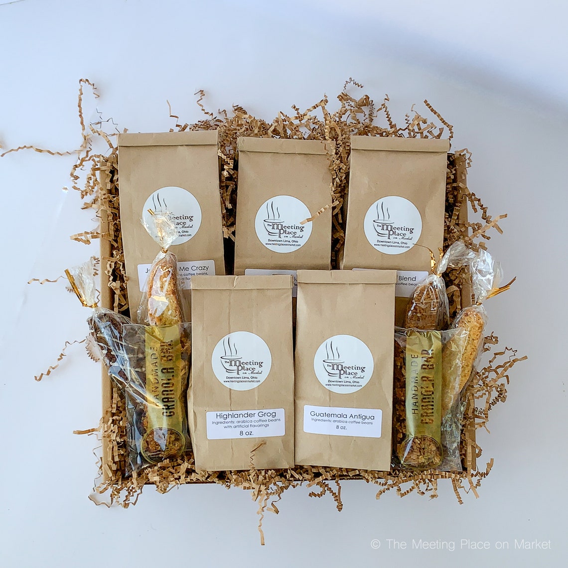 Premium Coffee Gift Basket Biscotti Coffee Gift Set For Etsy