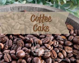 12oz Bag of Coffee - Coffee Cake  - Gourmet Coffee, Freshly Roasted Coffee Beans, Ground Coffee, Flavored Coffee