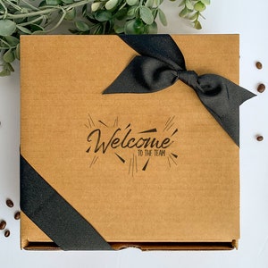 Sampler New Hire Gift Box, Coffee Onboarding Gift Basket, Gift for New Hire, Employee Appreciation Gift Basket, Bakery Gift Box