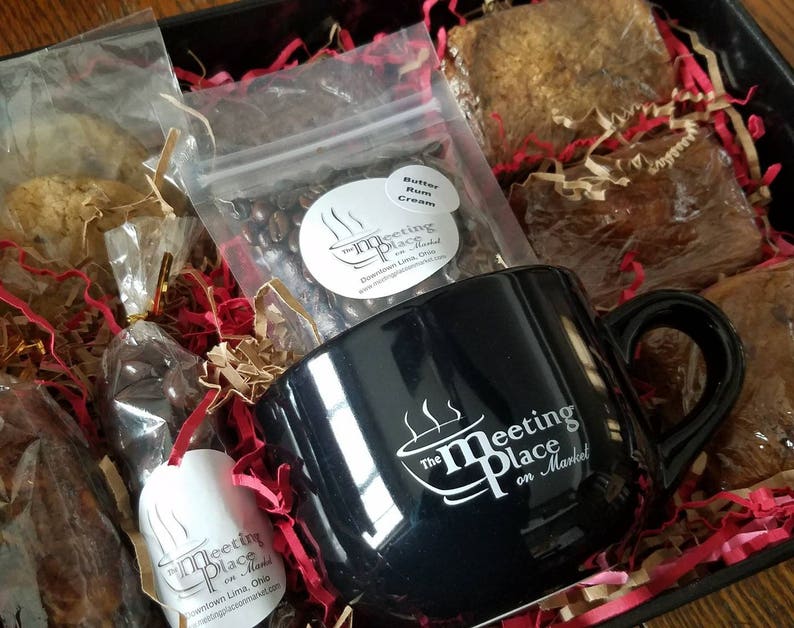 Valentine S Day Gift Basket W Homemade Baked Goods Thank You Gift Basket Valentine Gift Gift For Her Gift For Him