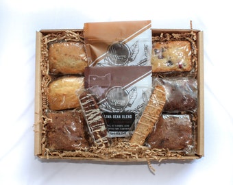 Premium Breakfast Gift Basket, with coffee, homemade baked goods, Family Gift Box, Food Gift Basket, Birthday Gift, Sympathy Gift Basket