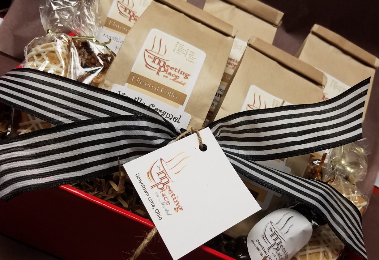 Premium Coffee Gift Basket Biscotti Coffee Gift Set For Etsy