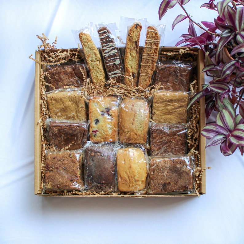 Gourmet Thank You Gift Basket With Homemade Baked Goods Etsy