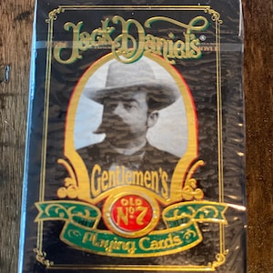 New in plastic Jack Daniel’s playing Cards