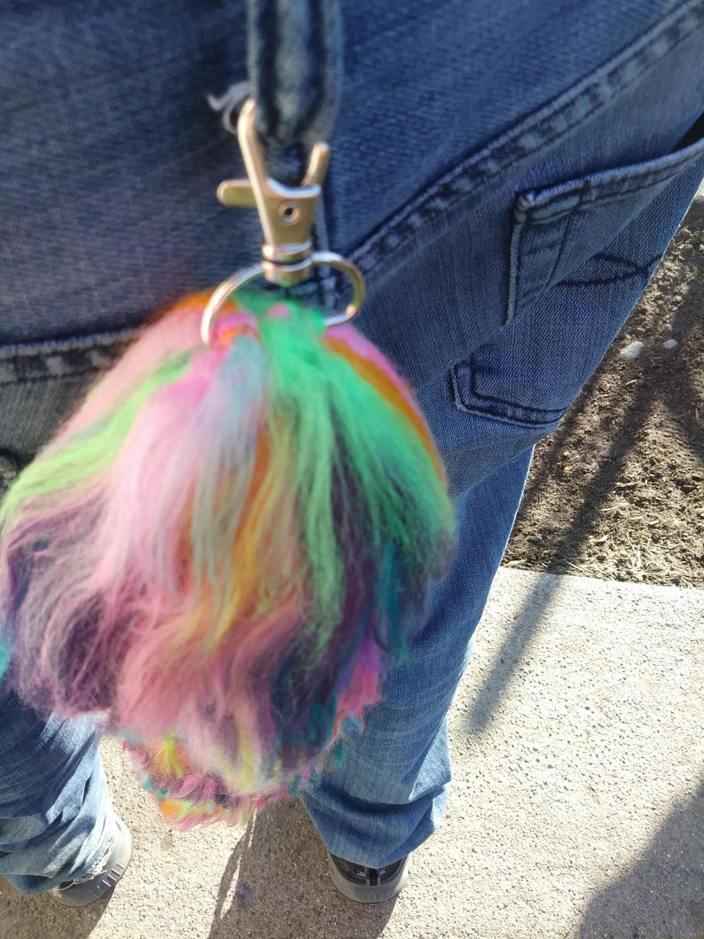 Unicorn Tail Set Rainbow Tail Rainbow Unicorn Unicorn Party Yarn Tail Couple Tail Set Rainbow Tail Set Clip On Tail Unicorn