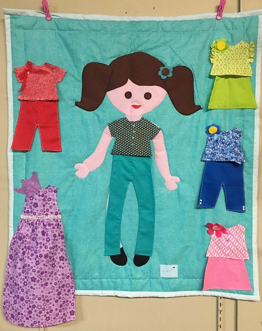 Paper Doll Quilt Etsy
