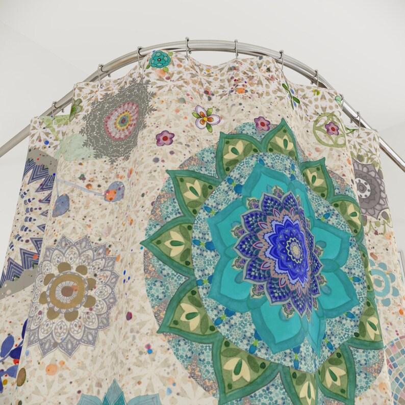 Boho Fun Shower Curtain image 2