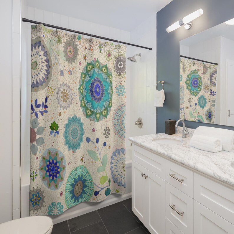 Boho Fun Shower Curtain image 3