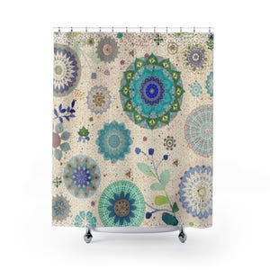 Boho Fun Shower Curtain image 1