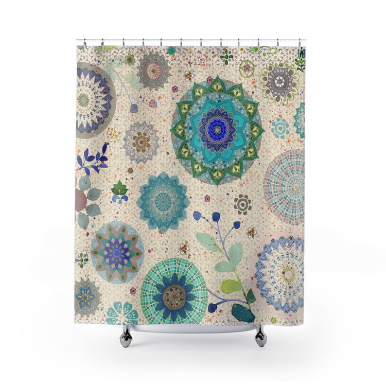 Boho Fun Shower Curtain image 1